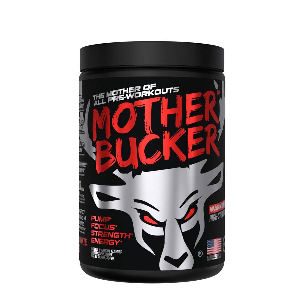 Bucked Up Mother Bucker Nootropic Pre-Workout Gym Junkie Juice (13.9 oz)