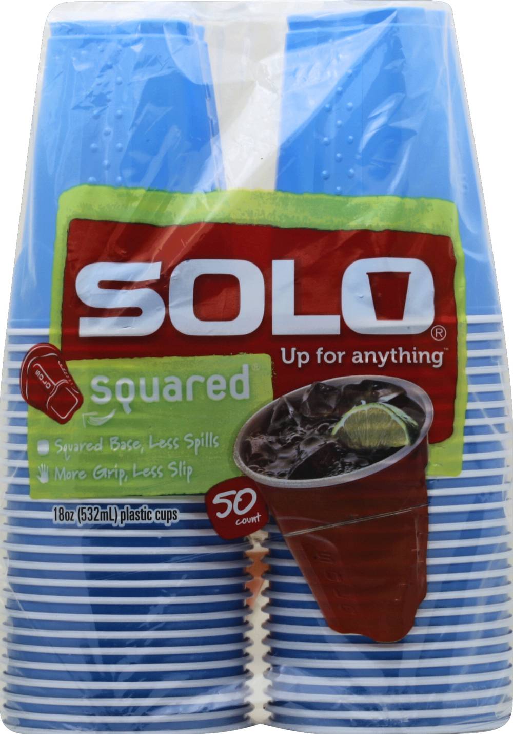 Solo Squared Plastic Cups