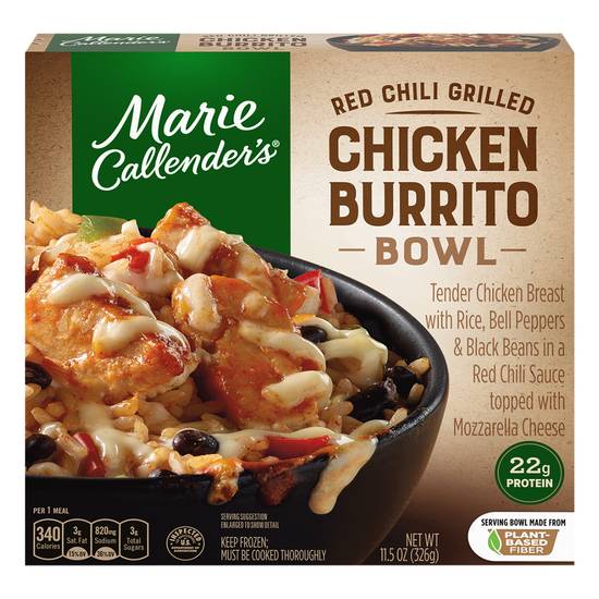Marie Callender's Red Chili Grilled Chicken Burrito Bowl (11.5 oz)
