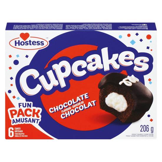 Hostess Chocolate Cupcakes (206 g)