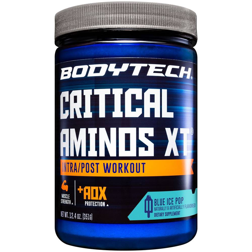Critical Aminos Xt - Intra/Post Workout Powder - Blue Ice Pop (12.4 Oz./45 Servings)