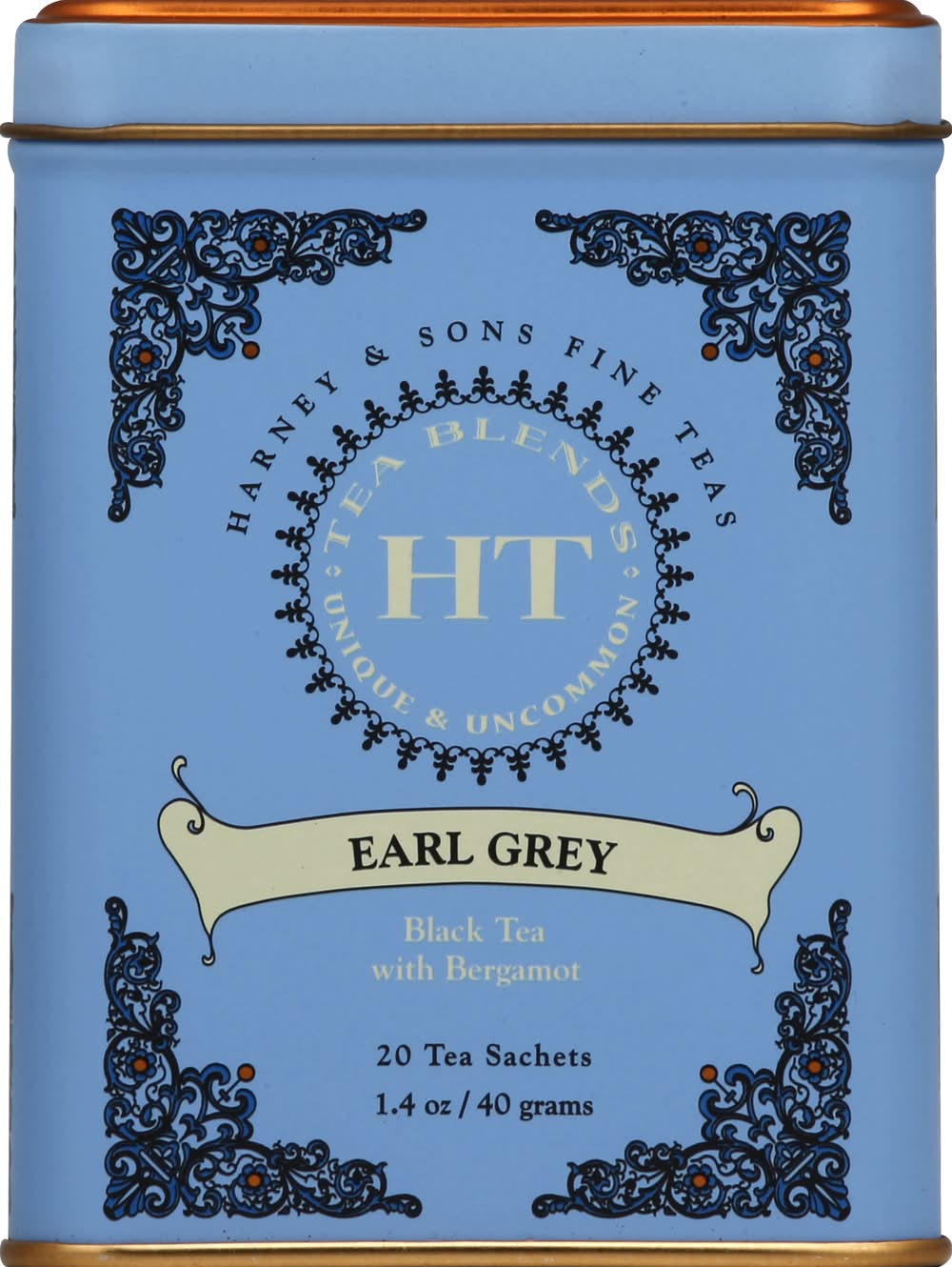 Harney & Sons Earl Gray Black Tea With Bergamot (1.5 oz, 20 ct)