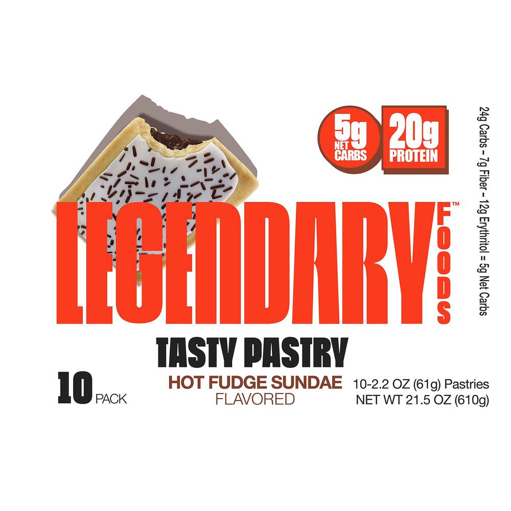 Legendary Food Stasty Pastry Hot Fudge Sundae (10 ct)