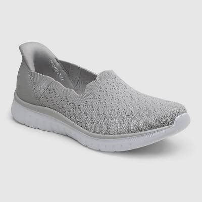 S Sport By Skechers Women's Virtuosa Lace less Step-Ins Sneakers - Gray 9.5