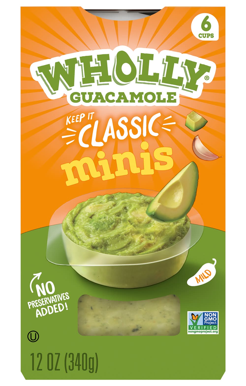 Wholly Guacamole Classic Minis (12 oz, 6 ct)
