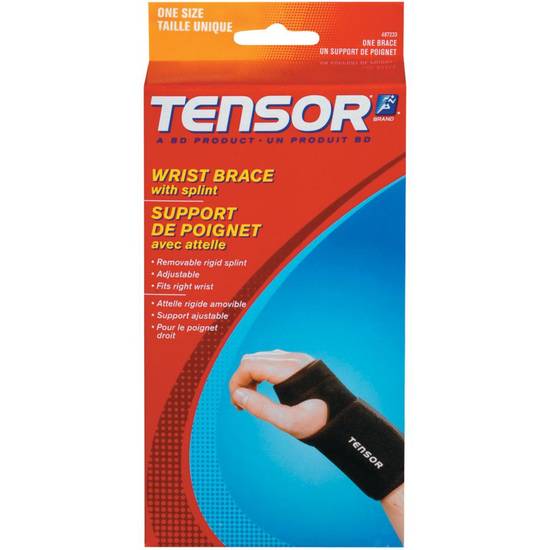 Tensor Wrist Brace With Splint, Reversible (1 ea)