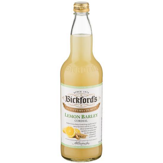 Bickford's Cordial, Lemon Barley (750mL)
