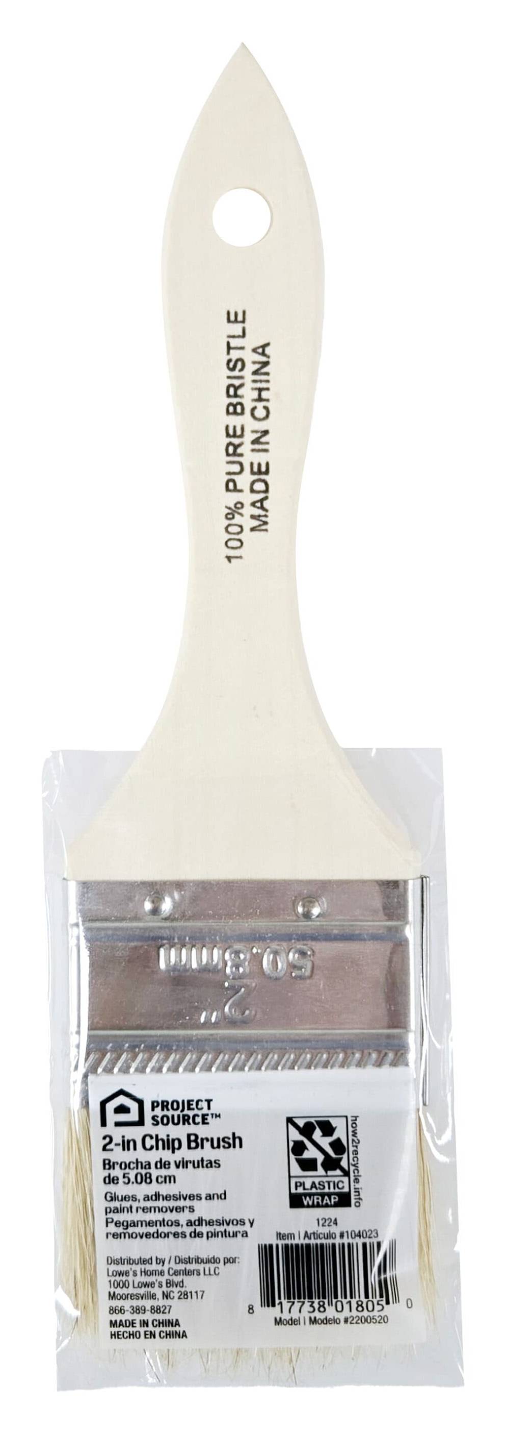 Project Source 2-in Natural bristle Flat Chip brush | 2200520