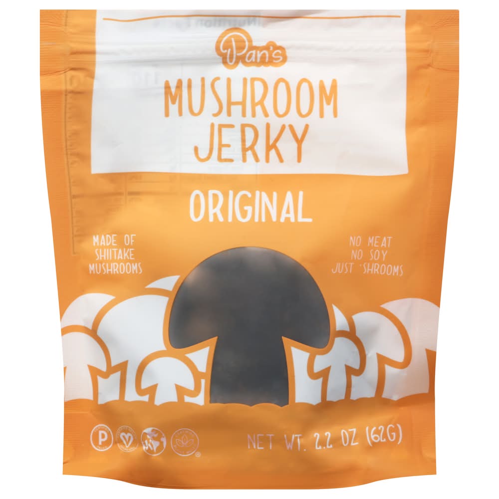 Pan's Original Mushroom Jerky (2.2 oz)