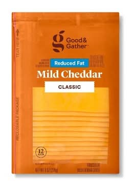 Good & Gather Reduced Fat Classic Mild Cheddar (8 oz)
