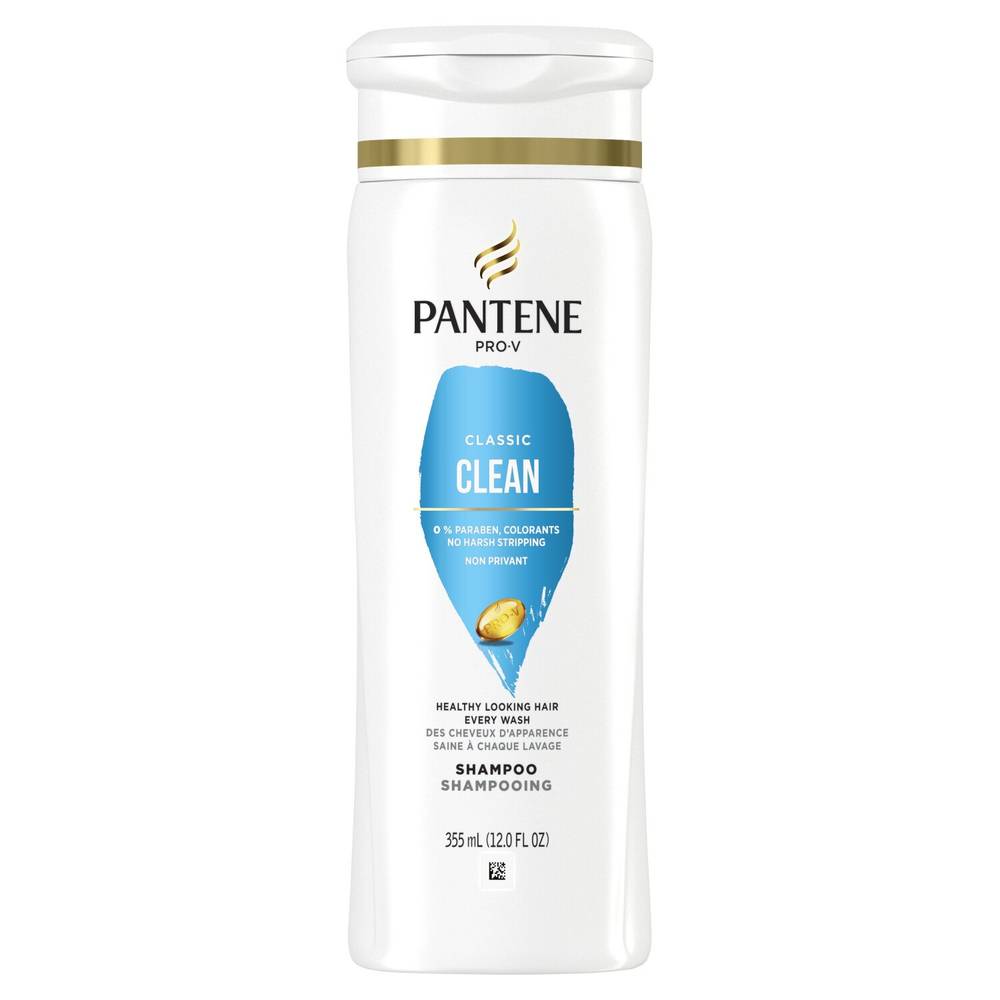 Pantene Pro-V Classic Clean Shampoo, 12.6 OZ