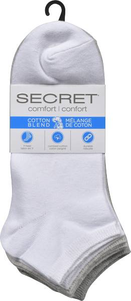 Secret Low Cut Socks (3 ct)