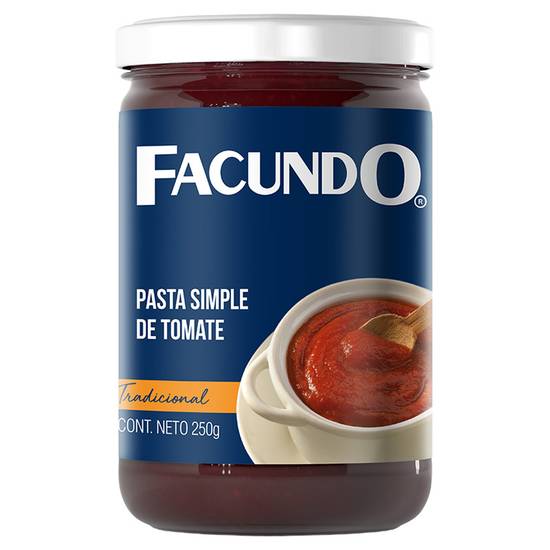 Pasta De Tomate Facundo 250 Gr
