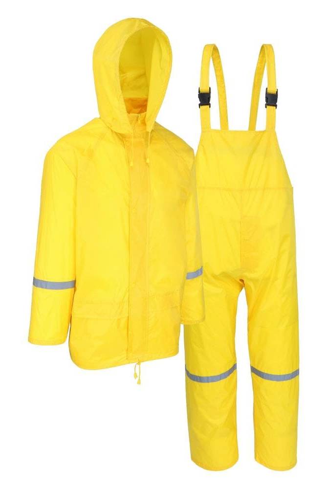 West Chester 3-Piece Men's X-Large Yellow Rain Suit | SW44336-XL