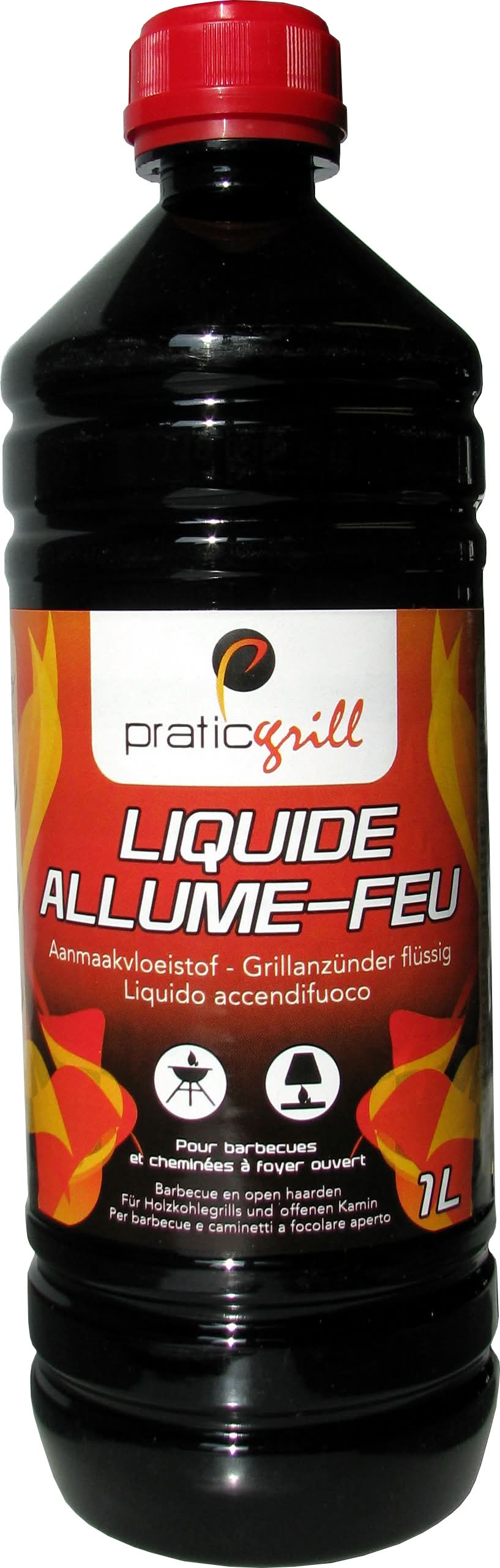 Pratic Grill - Allume feu liquide pour barbecue (1L)