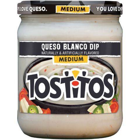 Tostitos Queso Blanco Dip Medium 15oz