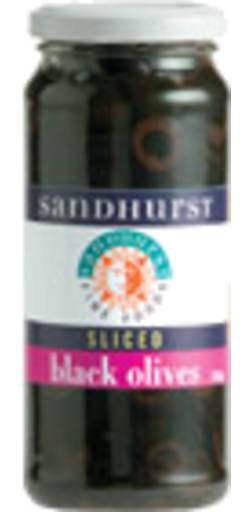 Sandhurst Olives Sliced Black (350g)