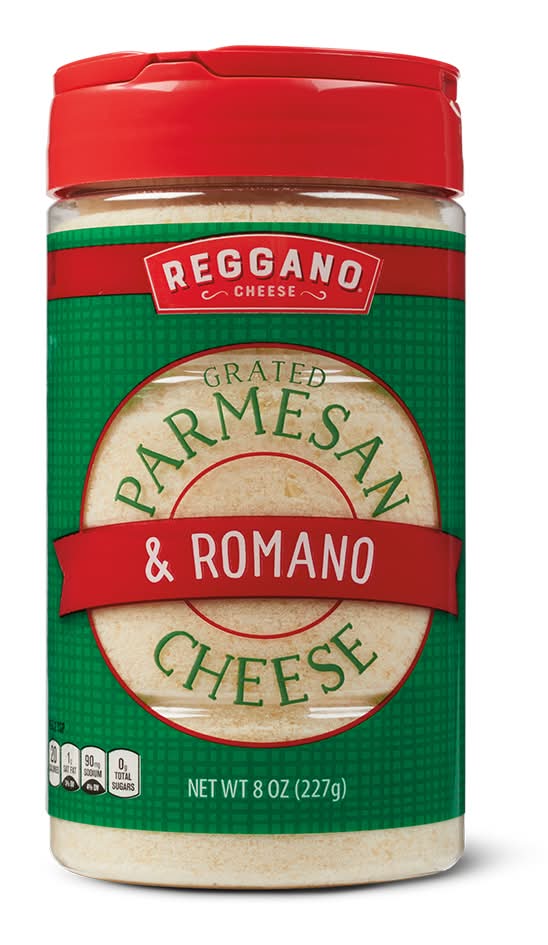 Reggano Grated Parmesan & Romano Cheese (8 oz)
