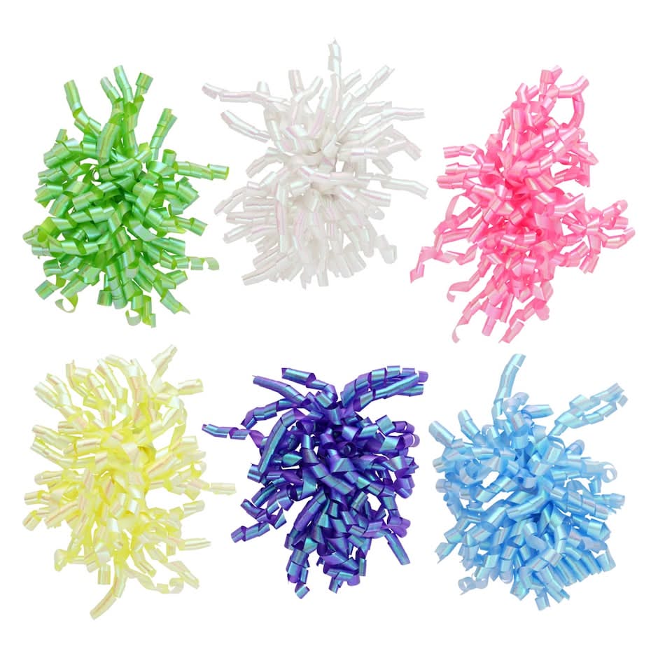 Voila Glittery Self-Adhesive Bows, 2-pc Pack.