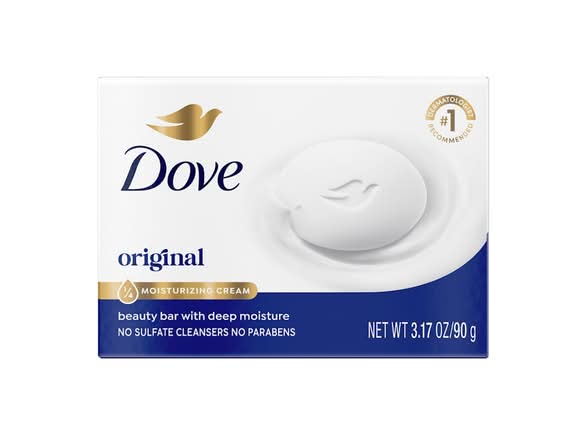 Dove Beauty Original Bar Soap 3.17 oz