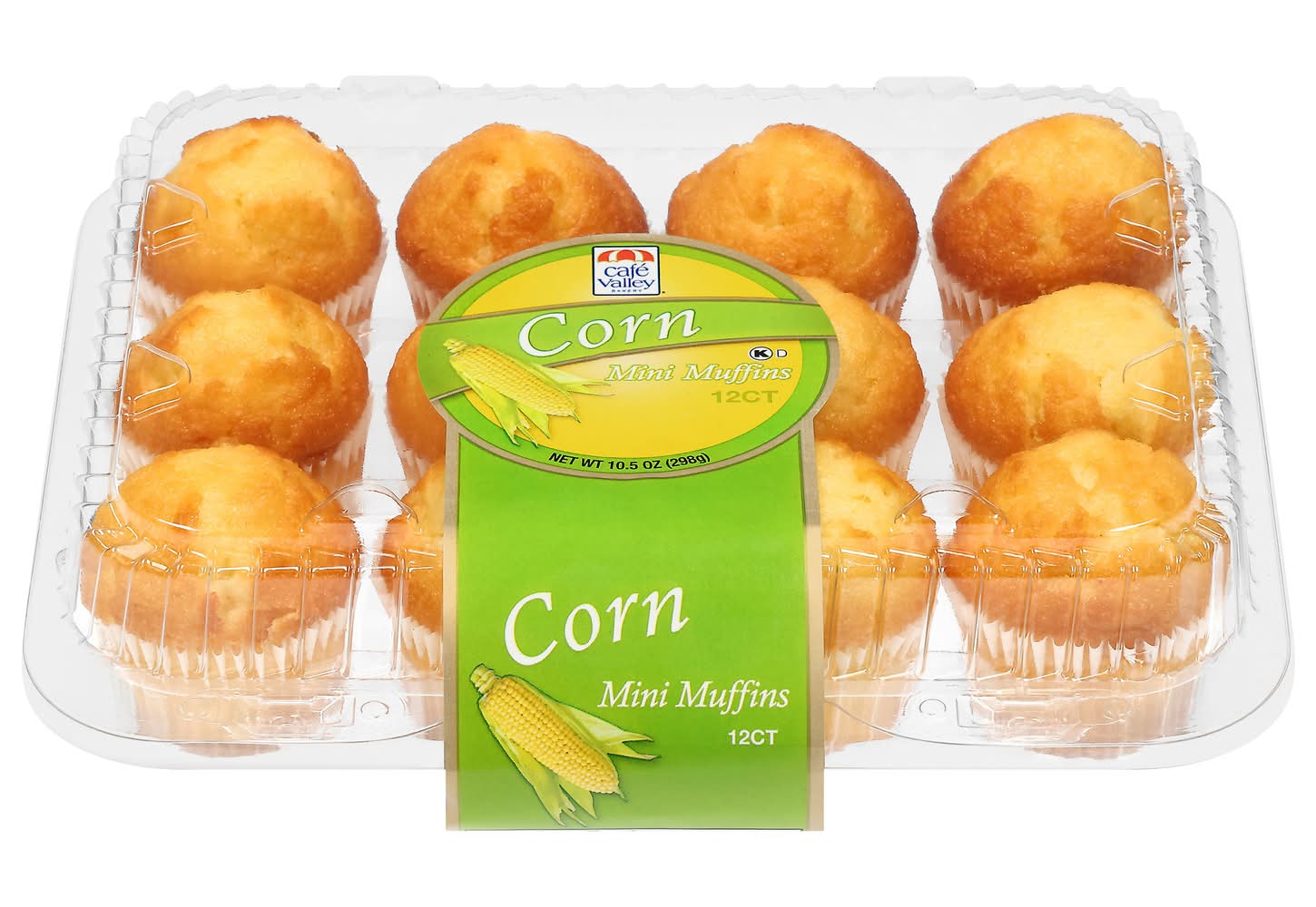 Café Valley Corn Mini Muffins (10.5 oz, 12 ct)