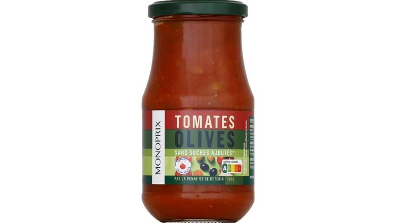 Monoprix - Sauce tomate olives