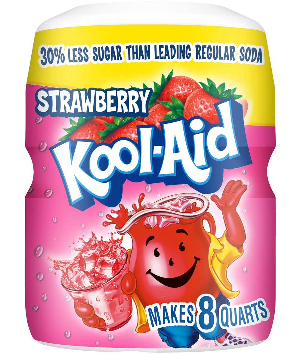 Kool-Aid Strawberry Drink Mix, Strawberry (1.19 lbs)