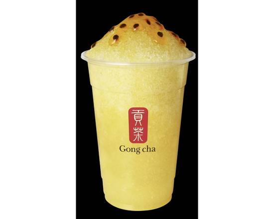 Pineapple Smoothie with Passionfruit