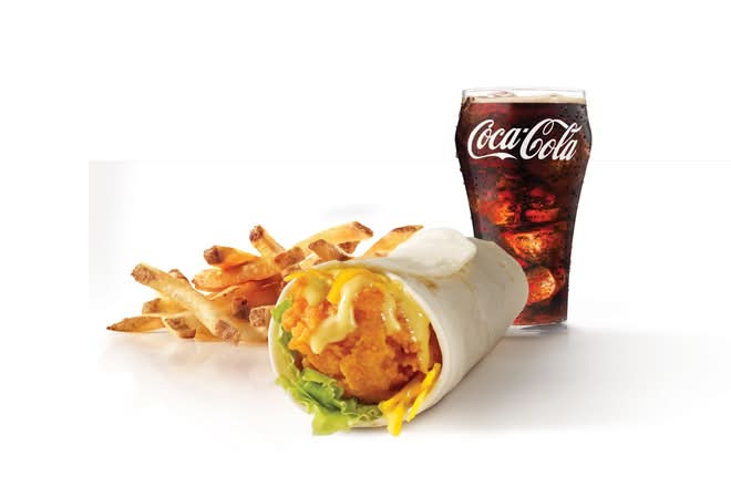 Honey Mustard Tender Wrap Combo