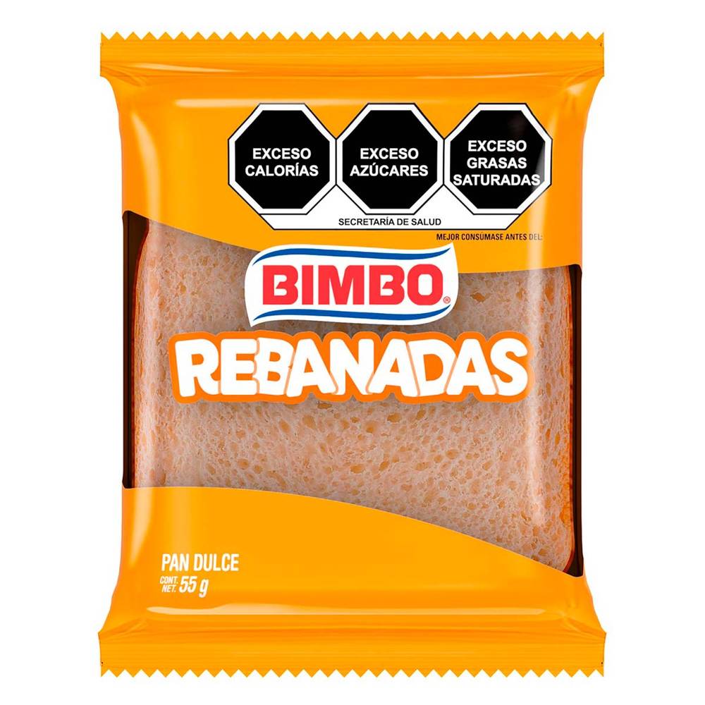 Bimbo · Pan dulce en rebanadas (55 g)