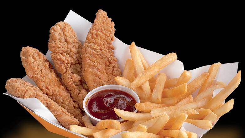 Chicken Strip Basket (4 Pieces)