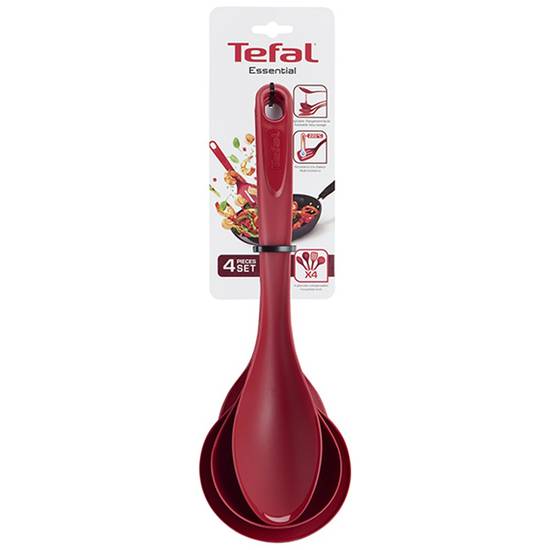 Tefal ® Juego de utensilios de cocina 4 piezas