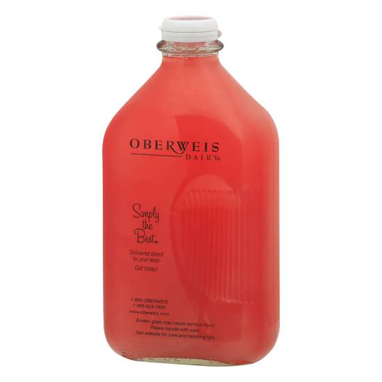 Oberweis Dairy Raspberry Lemonade (64 fl oz)