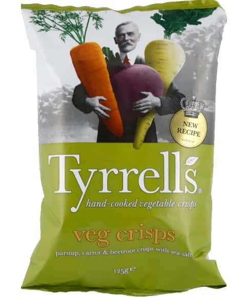 Tyrrell's - Chips aux légumes, panais carotte betterave (125g)