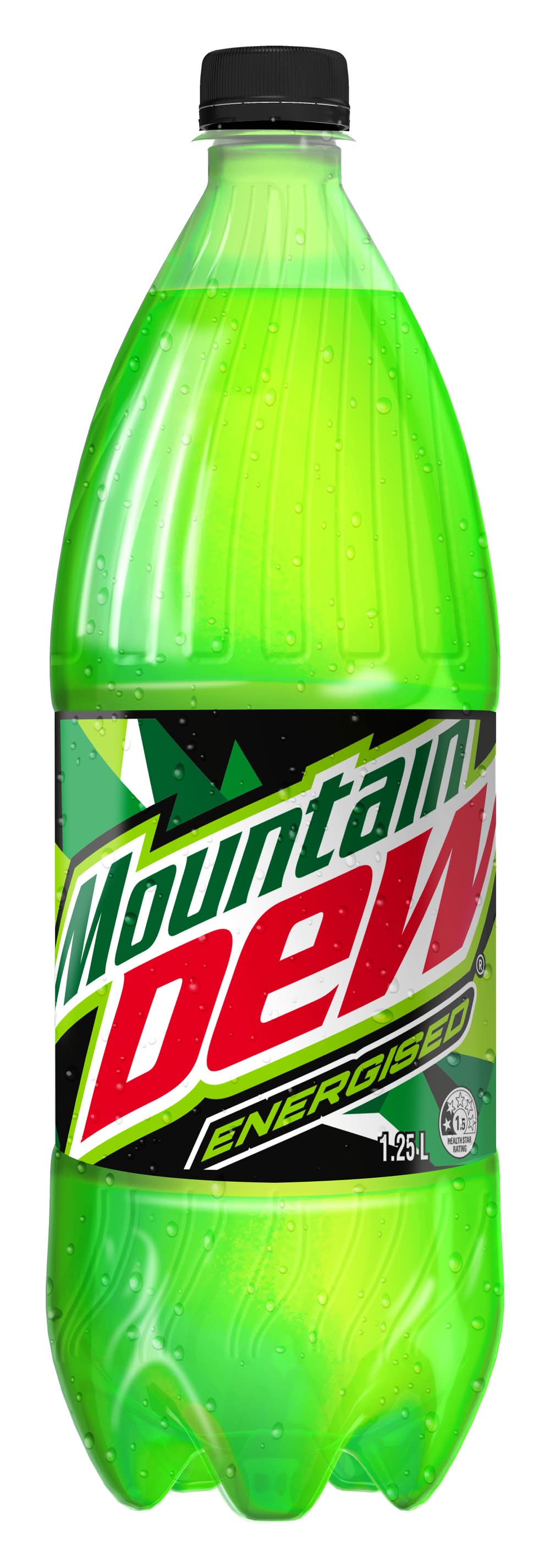 Mountain Dew Energised Soft Drink (1.25L)