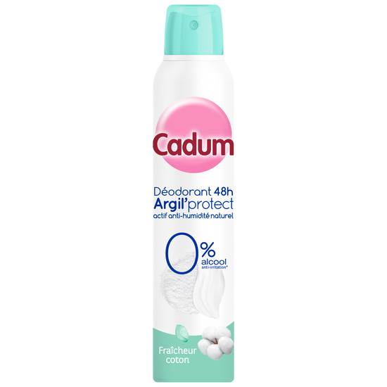 Cadum - Femme deodorant atomiseur microtalc coton