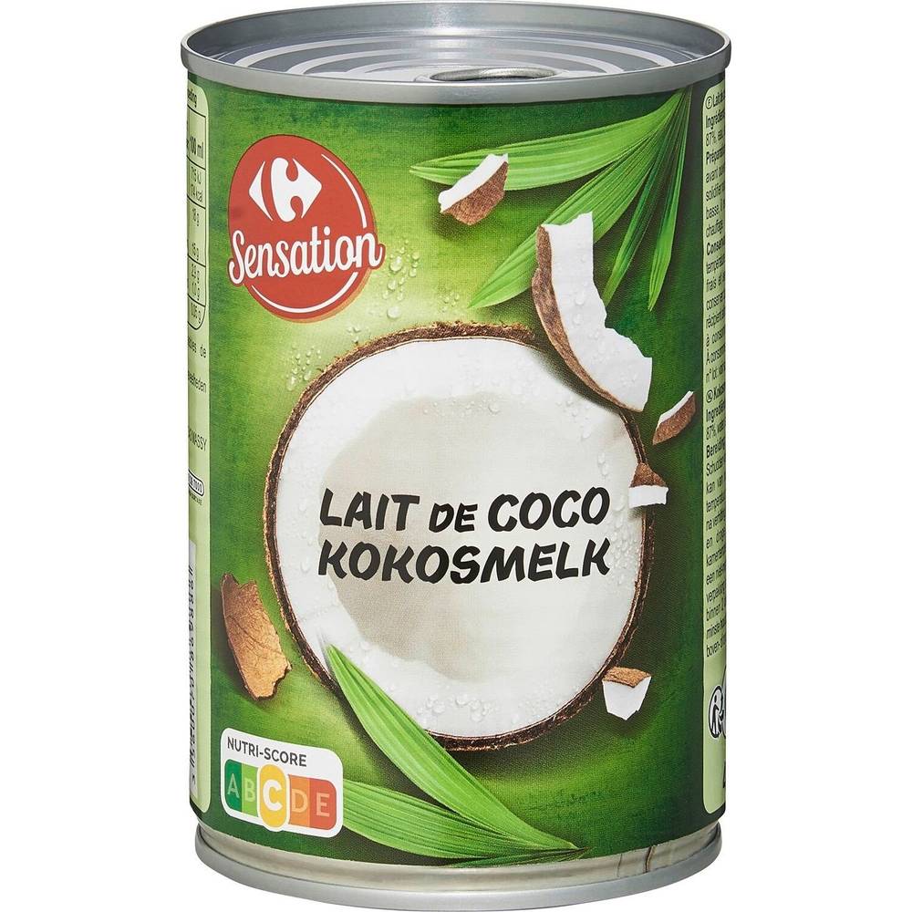 Carrefour - Lait de coco (400ml)