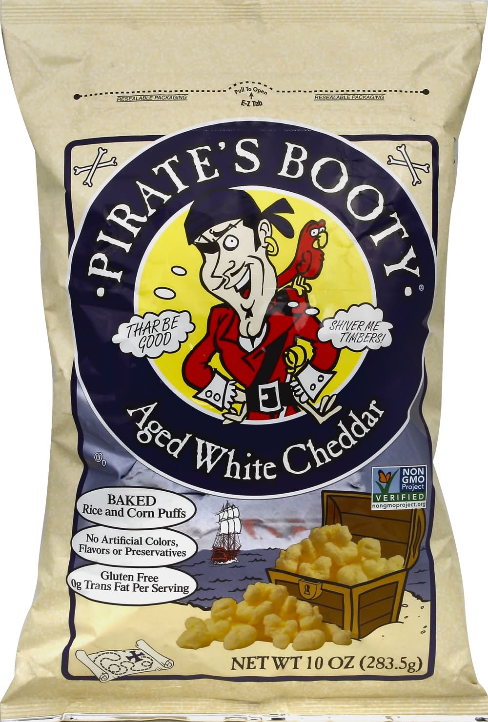 Pirate's Booty Aged White Cheddar (10 oz)