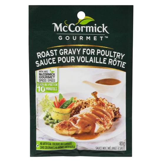 Mccormick mélange à sauce pour volaille rôtie (1 un) - international sauce mix, roast gravy for poultry (30 g)