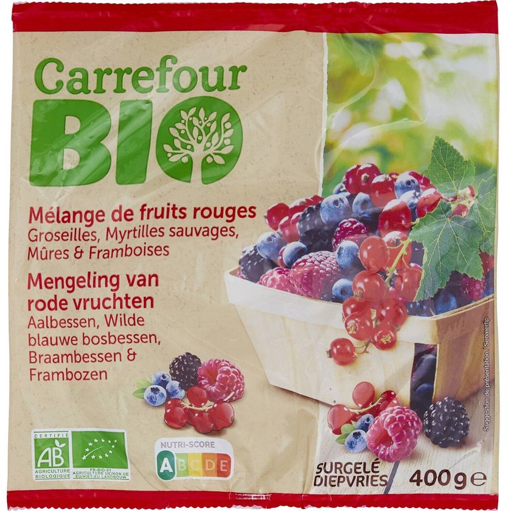 Carrefour Bio - Mélange de fruits rouges bio