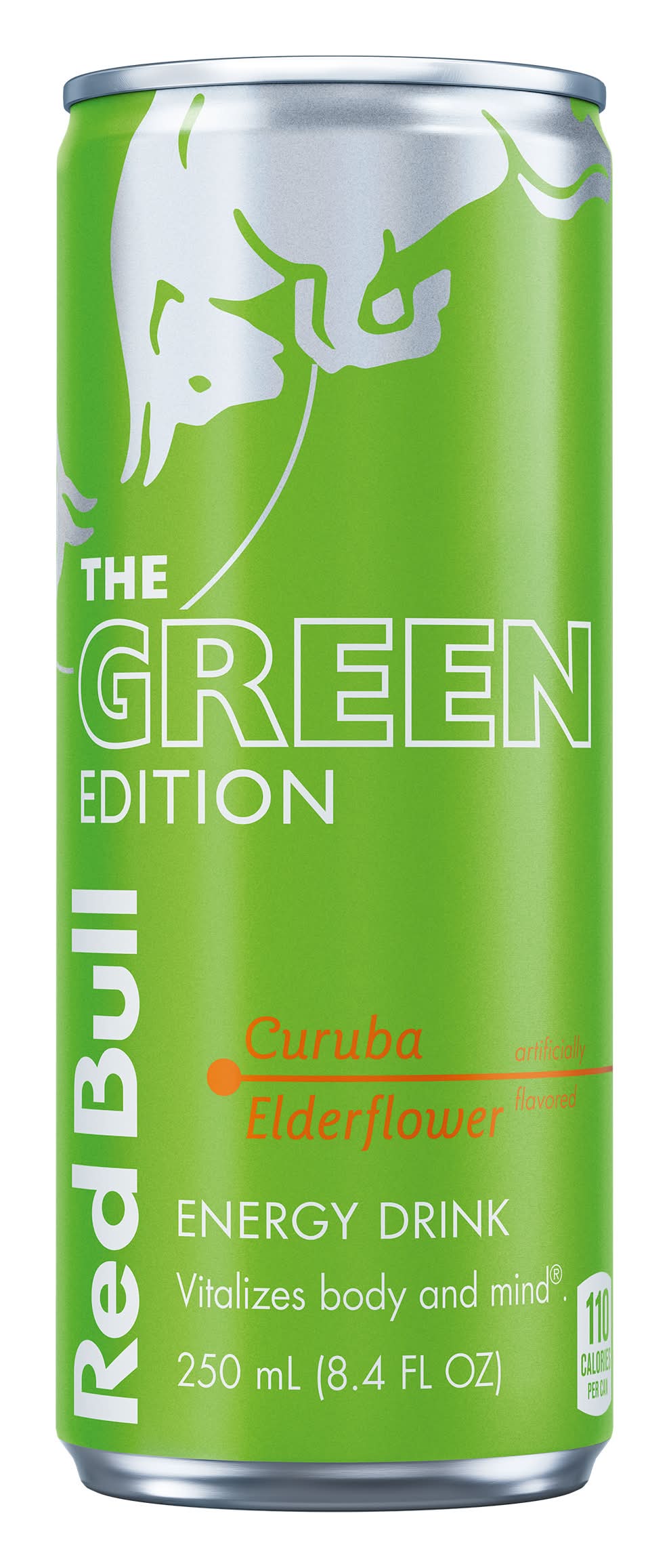 Red Bull The Green Edition Energy Drink, Curuba Elderflower (8.4 fl oz)