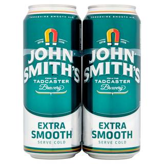 John Smith's Extra Smooth Ale Cans 4 x 440ml