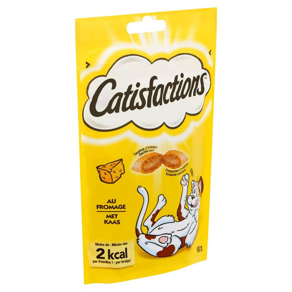 Catisfactions Snack Chat au Fromage 60 g