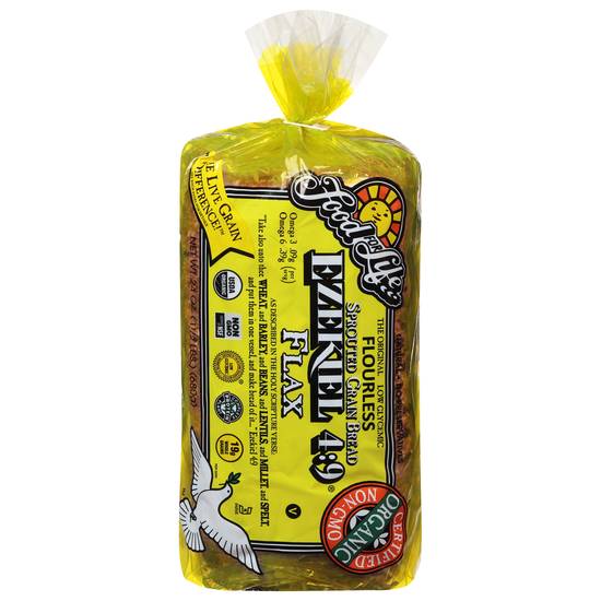 Food For Life Flax Flourless Sprouted Grain Bread