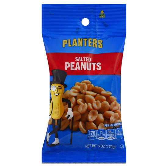 Planters Salted Peanuts (6 oz)