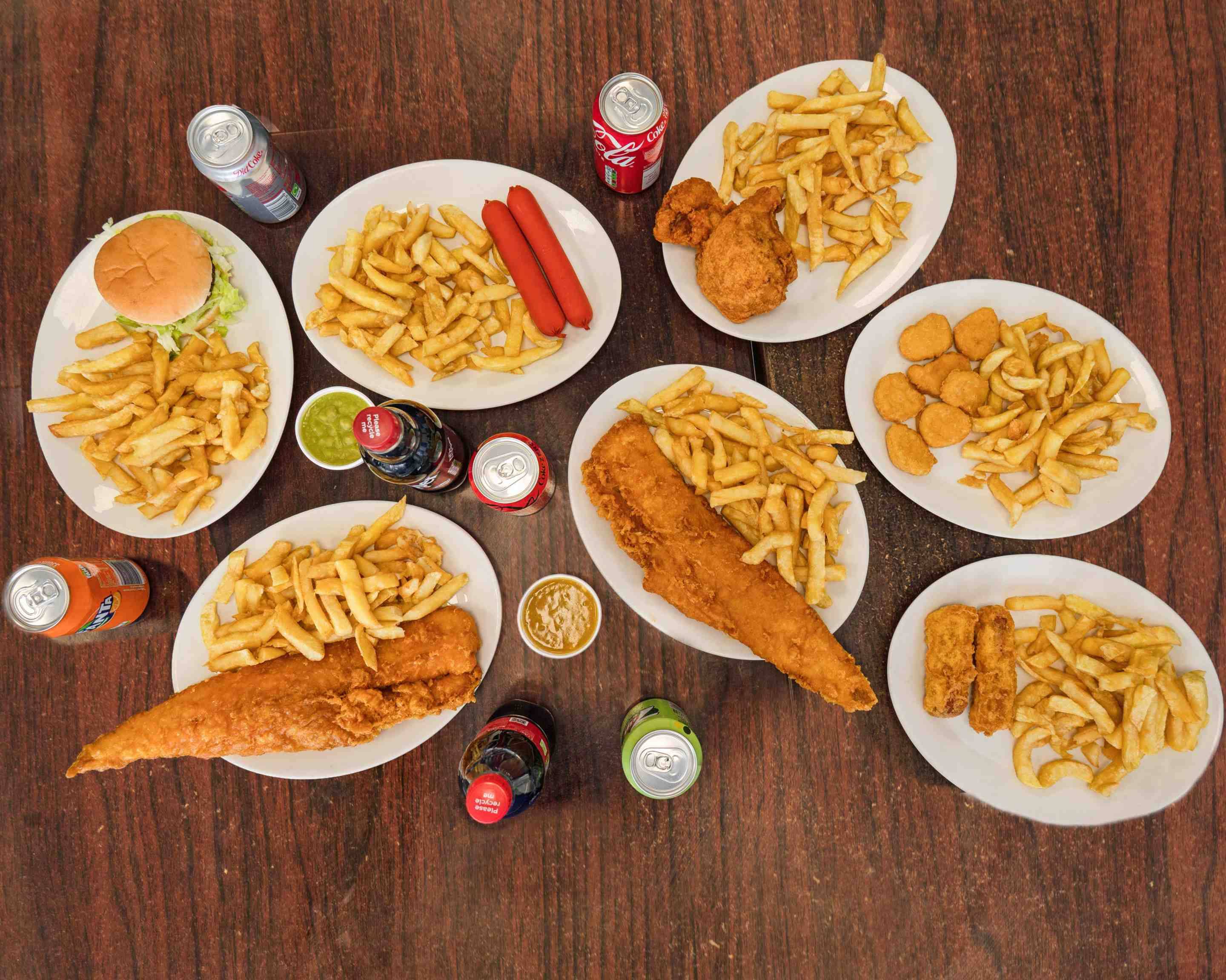 Dolphin Fish Bar and Restaurant Menu Takeaway in Lowestoft Delivery