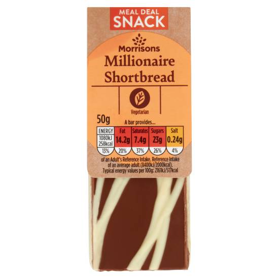 Morrisons Millionaire Shortbread Bar (50g)