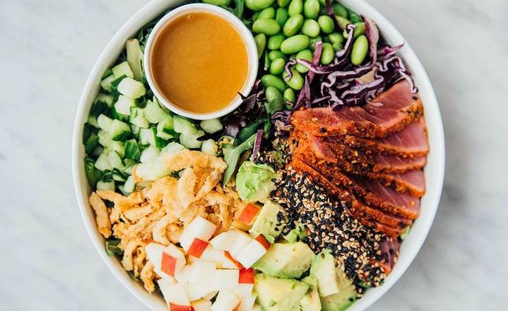 SALADE DE THON POÊLÉ | SEARED TUNA SALAD
