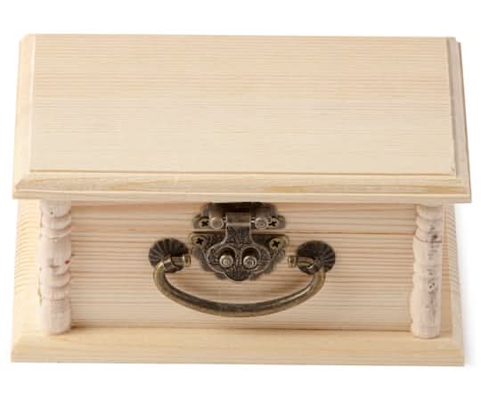 Make Market Wood Box With Handle