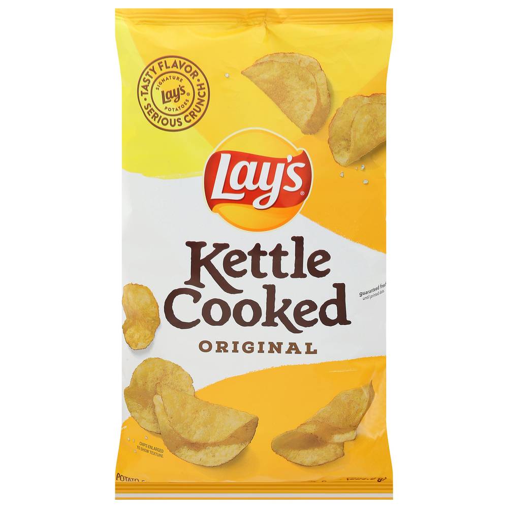 Lay's Kettle Cooked Original Potato Chips (8 oz)